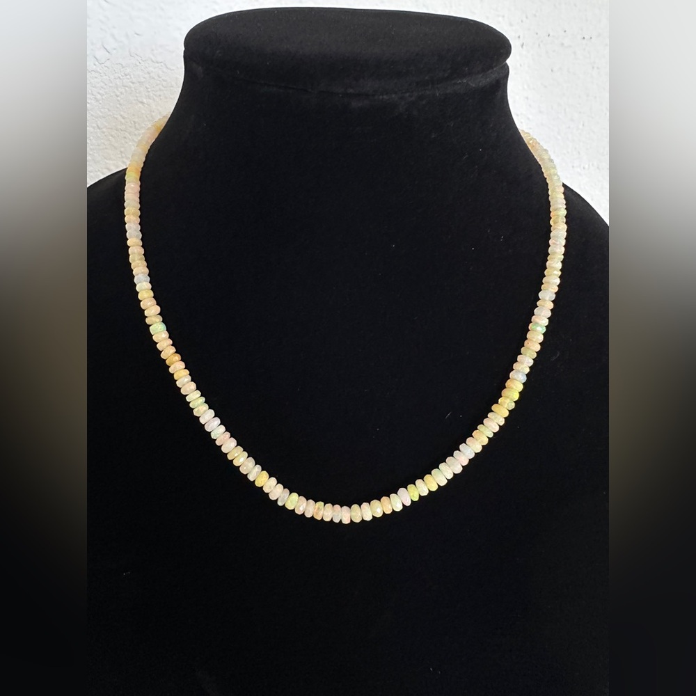 Jay King Ethiopian Opal Bead Necklace - Picture 2 of 8